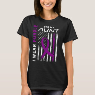 Camiseta Yo Uso Púrpura Para Mi Tía Lupus Awareness America