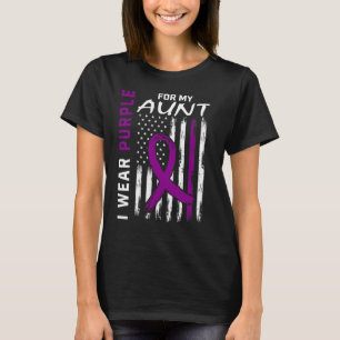 Camiseta Yo Uso Púrpura Para Mi Tía Lupus Awareness America