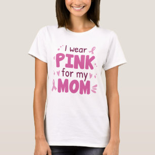 Camiseta Yo Uso Rosa Para Mi Mamá