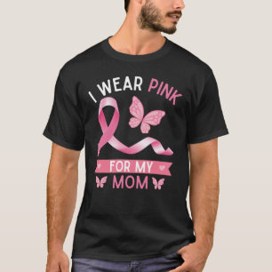 Camiseta Yo uso rosa para mi mamá, Conciencia sobre el cá