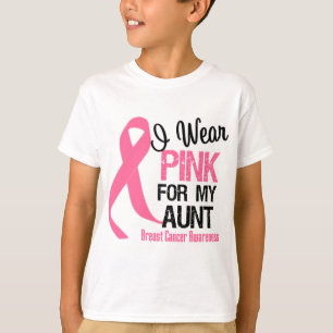 Camiseta Yo Uso Rosa Para Mi Tía