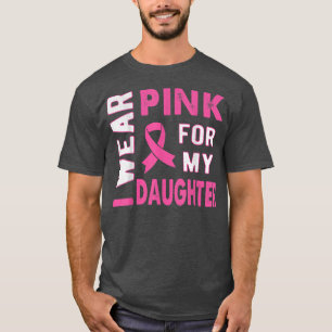 Camiseta Yo Uso Rosa Para Mis Hijas Conciencia De Cáncer De