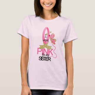 Camiseta Yo uso rosado para mi hermana T-Shirt