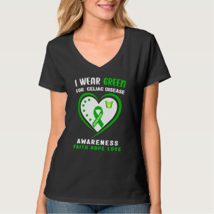 Camiseta Yo Uso Verde Para El Mes De Concienciación Sobre E