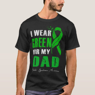 Camiseta Yo Uso Verde Para La Conciencia Sobre El Síndrome