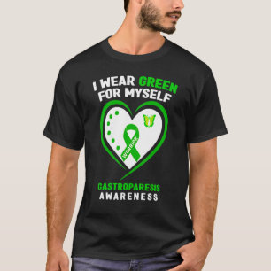 Camiseta Yo Uso Verde Para Mí Gastroparesis Conciencia