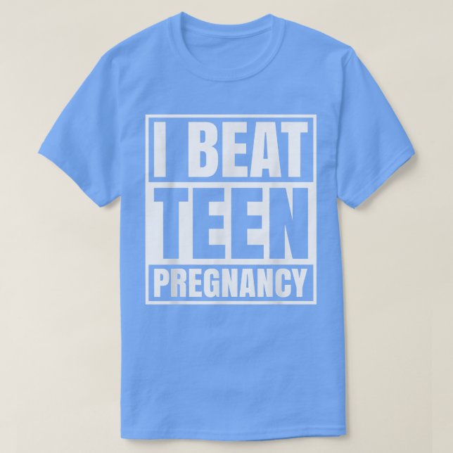 Camiseta Yo venzo al embarazo adolescente (Diseño del anverso)