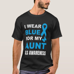 CAMISETA YO VISTO DE AZUL POR CONCIENCIACIÓN SOBRE LA ELA D