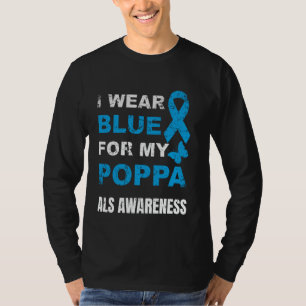 CAMISETA YO VISTO DE AZUL POR CONCIENCIAR SOBRE LA ELA DE M