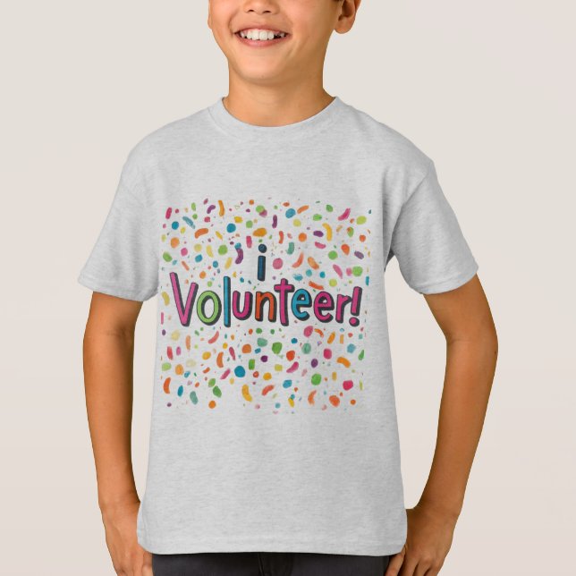 Camiseta Yo voluntariado (Anverso)