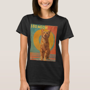Camiseta Yo voy Meow - Diseño de meme divertido de gato can