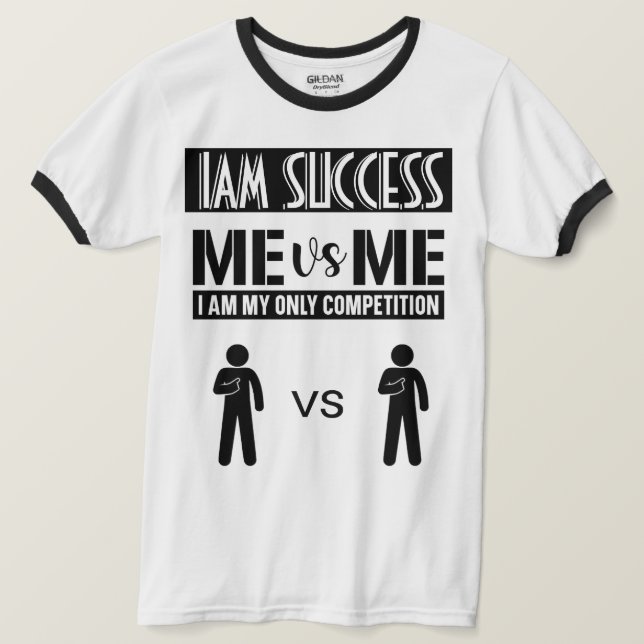 Camiseta YO vs YO (Anverso del diseño)