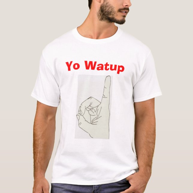 Camiseta yo Watup (Anverso)