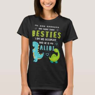 Camiseta Yo y el abuelo somos más que bestias que es mi bib