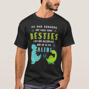 Camiseta Yo y el abuelo somos más que bestias que es mi bib