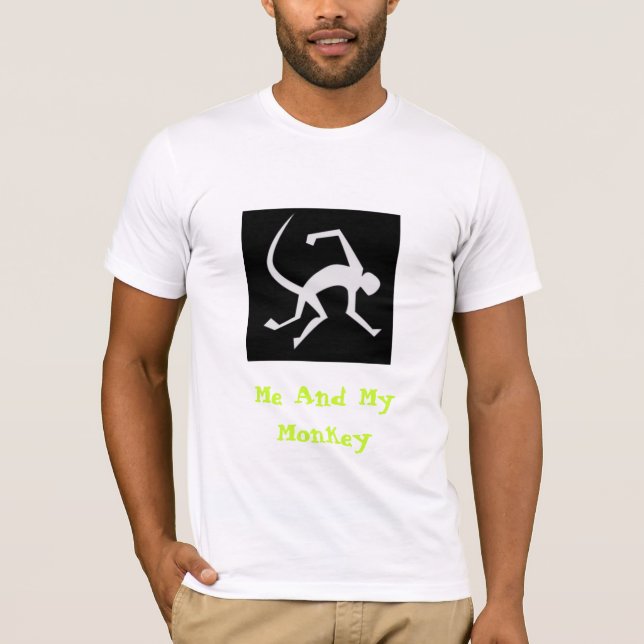 Camiseta Yo y mi mono (Anverso)