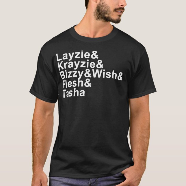 Camiseta Yo y tú y el óseo (letras blancas) (Anverso)