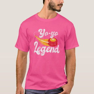 Camiseta Yo Yo Legend Yoyo Master Tricks Competition Pasti