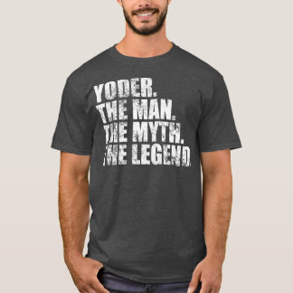Camiseta YoderYoder apellido Yoder apellido Surna