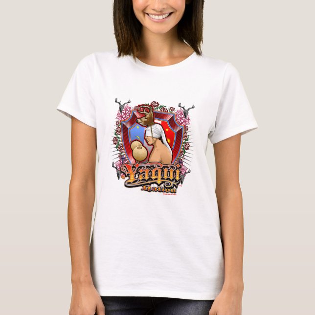 Camiseta Yoeme del bailarín de los ciervos de Yaqui (Anverso)