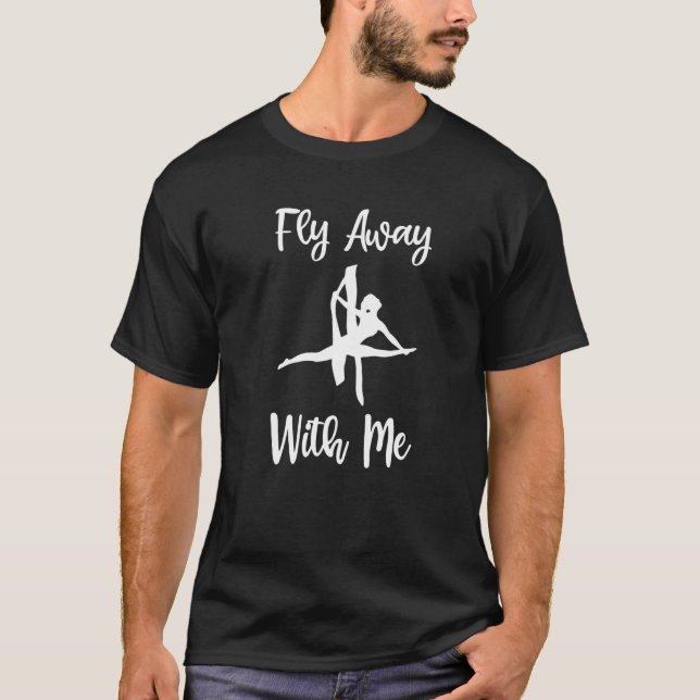Camiseta Yoga aéreo (Anverso)