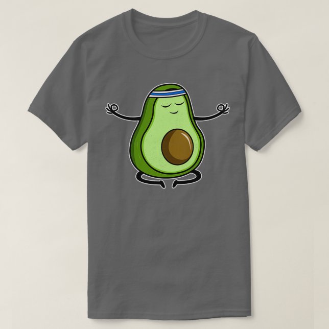 Camiseta Yoga Aguacate Lover Classic TShirt (Diseño del anverso)