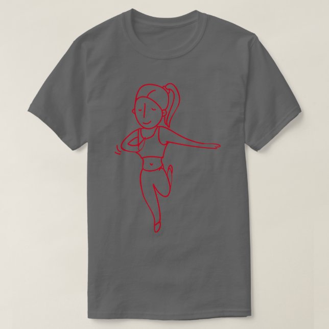 Camiseta Yoga Al Pueblo Ejercicio (Diseño del anverso)