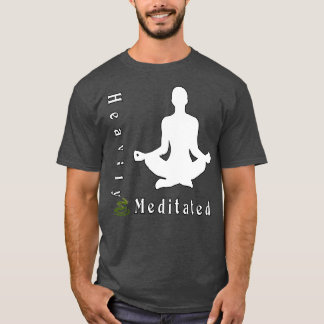 Camiseta Yoga amarillo súper meditado