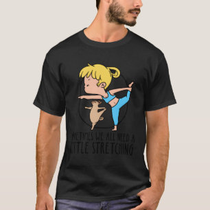 Camiseta Yoga Asana Pose Meditation Dog Mom