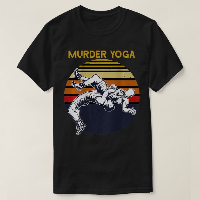 Camiseta Yoga asesino (Diseño del anverso)