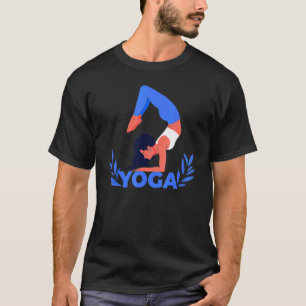 Camiseta Yoga Avanzado de Medición de Pose