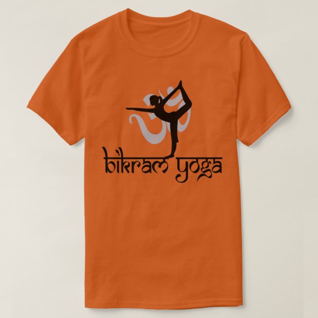 Camiseta Yoga Bikram 1 (Diseño del anverso)