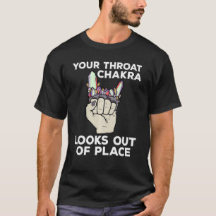 Camiseta Yoga Chakra Puños de Latón Divertida Meditación Ze