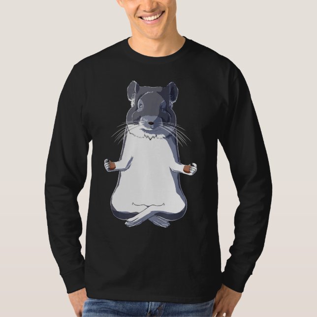 Camiseta Yoga Chinchilla (Anverso)