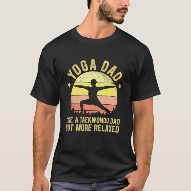 Camiseta Yoga Dad Taekwondo (Anverso)