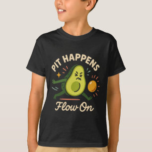 Camiseta Yoga de aguacate divertido Namaste Pun Plant-sed F