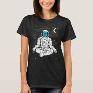 Camiseta Yoga de astronauta helio Hnt moneda a la luna crip