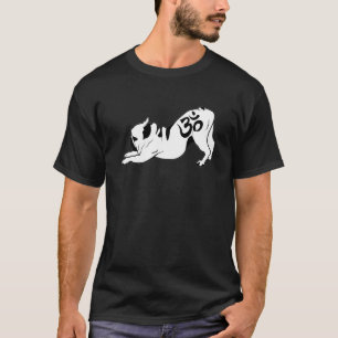 Camiseta Yoga de Bulldog Francés Símbolo Om Hombres Mujeres