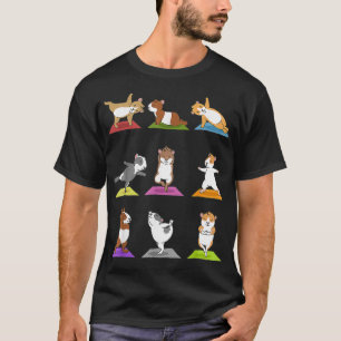 Camiseta Yoga de Cerdo de Guinea _1