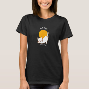 Camiseta Yoga de gato perro hacia abajo humor gatito  Entre