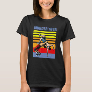 Camiseta Yoga de Lucha Asesina Jiu Jits BJJ Martial Brasile