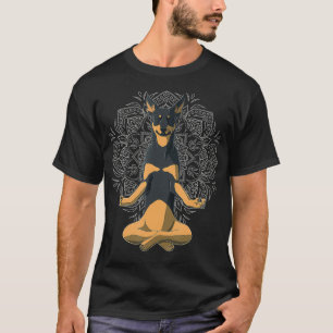 Camiseta Yoga de perro Kelpie australiano _1