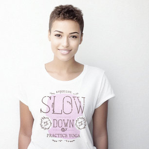 Camiseta Yoga de práctica lenta