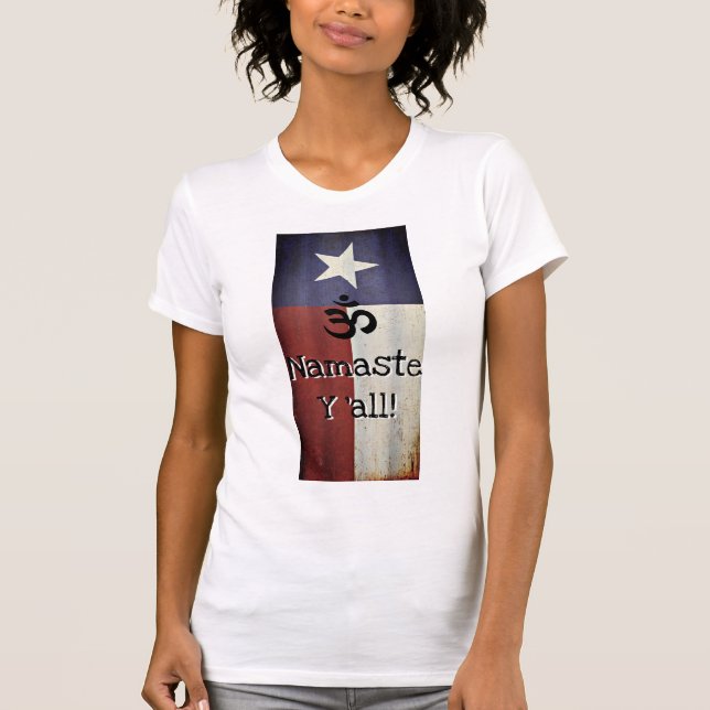 Camiseta Yoga de Tejas (Anverso)