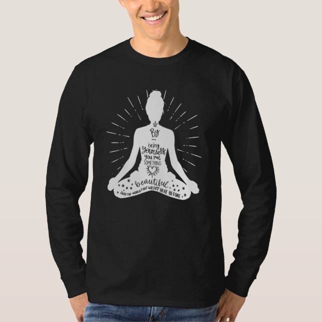 Camiseta Yoga Definition Yoga Because Adulting Is Hard (Anverso)