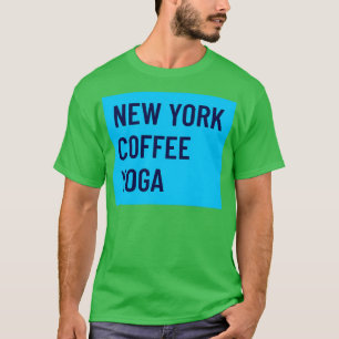 Camiseta Yoga del Café de Nueva York