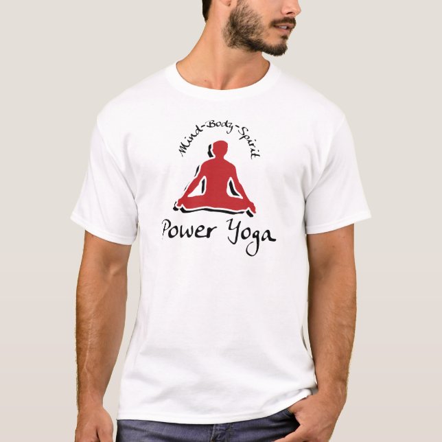 Camiseta Yoga del poder (Anverso)