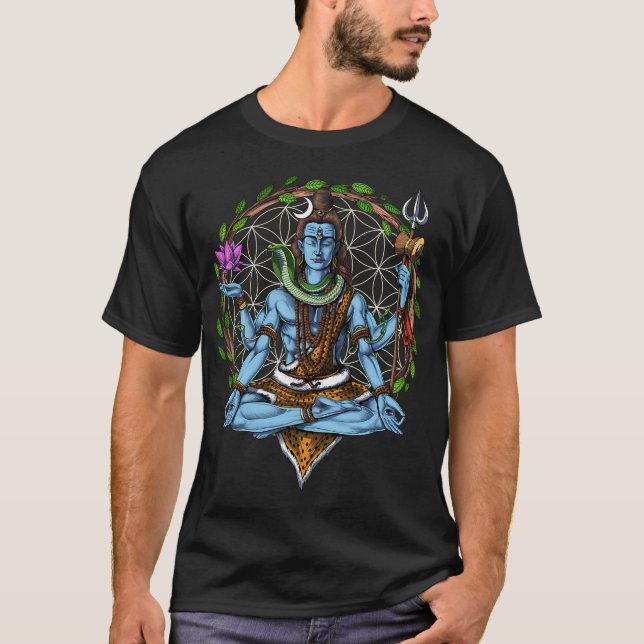 Camiseta Yoga del Señor Shiva (Anverso)