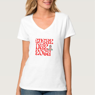 Camiseta Yoga diario para el equilibrio de la mente y el cu