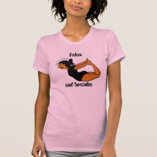 Camiseta yoga difícil